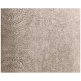 DHOME Tête de Lit Capitonnée Unie Arrondie en Tissu Aqualine avec Pieds pour Mur Têtes de Lit Acoustiques Absorbantes Tête de Lit Chambre à Coucher (Beige, 180cm Dual)