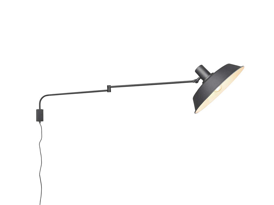 meineWunschleuchte Applique murale orientable avec prise et interrupteur, portée max. 150 cm meineWunschleuchte Applique murale orientable avec prise et interrupteur, portée max. 150 cm