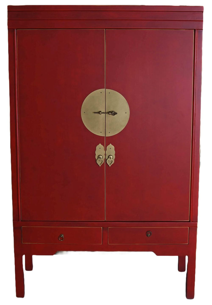 Palazzo mya055 Armoire de mariage chinoise XL Rouge