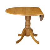 International Concepts T04-42DP Table ronde en chêne 106,7 cm