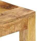 vidaXL Table Basse 80x80x40 cm Meuble Table de Séjour Bois de Manguier Massif