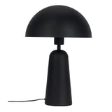 EGLO Lampe de chevet Aranzola, lampe à poser géométrique, lampe de table en métal noir et blanc, luminaire décoratif pour salon et chambre, douille E27