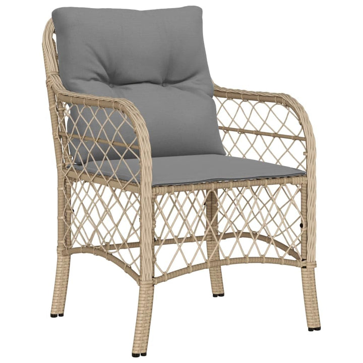 Canapé de Jardin avec Coussins, 2 pièces, fauteuils d'extérieur en Poly rotin Noir, sièges de Salon, de dîner, Meubles de Patio