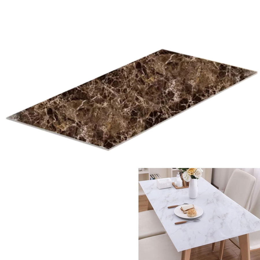 Hoiweqr Plateau De Table en Verre Marbré Trempé Rectangulaire, Plateau De Table en Verre Trempé De 8 Mm Fabriqué sur Mesure, pour Tables De Salle À Manger, Tables De Bureau(C,100x100cm)
