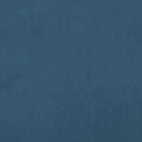 vidaXL Tête de Lit avec Oreilles Meuble de Chambre à Coucher Accessoire de Lit Double Tête de Cadre de Lit Bleu Foncé 163x23x118/128 cm Velours