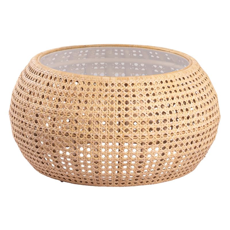 Table Basse MONSTRERA 90cm - Rotin Table Basse MONSTRERA 90cm - Rotin