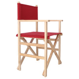 Aranaz Fauteuil Droit Pliant, Bois, Bordeaux 887, 51 x 46 x 86 cm