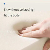 LIJBDDM Pouf poire en éponge, chaise géante remplie à mémoire de forme, convient aux adultes et adolescents, super doux, salon, chambre à coucher, université, jeu de lecture, cuir griffé de chat