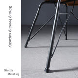 ECBETCR ChaisesChaises d'appoint de Style Industriel pour Salle à Manger, pub, café, fauteuils d'appoint, Club, siège en Cuir et Pieds en métal, Taille : 47 x 54 x 84 cm, 5 Couleurs.