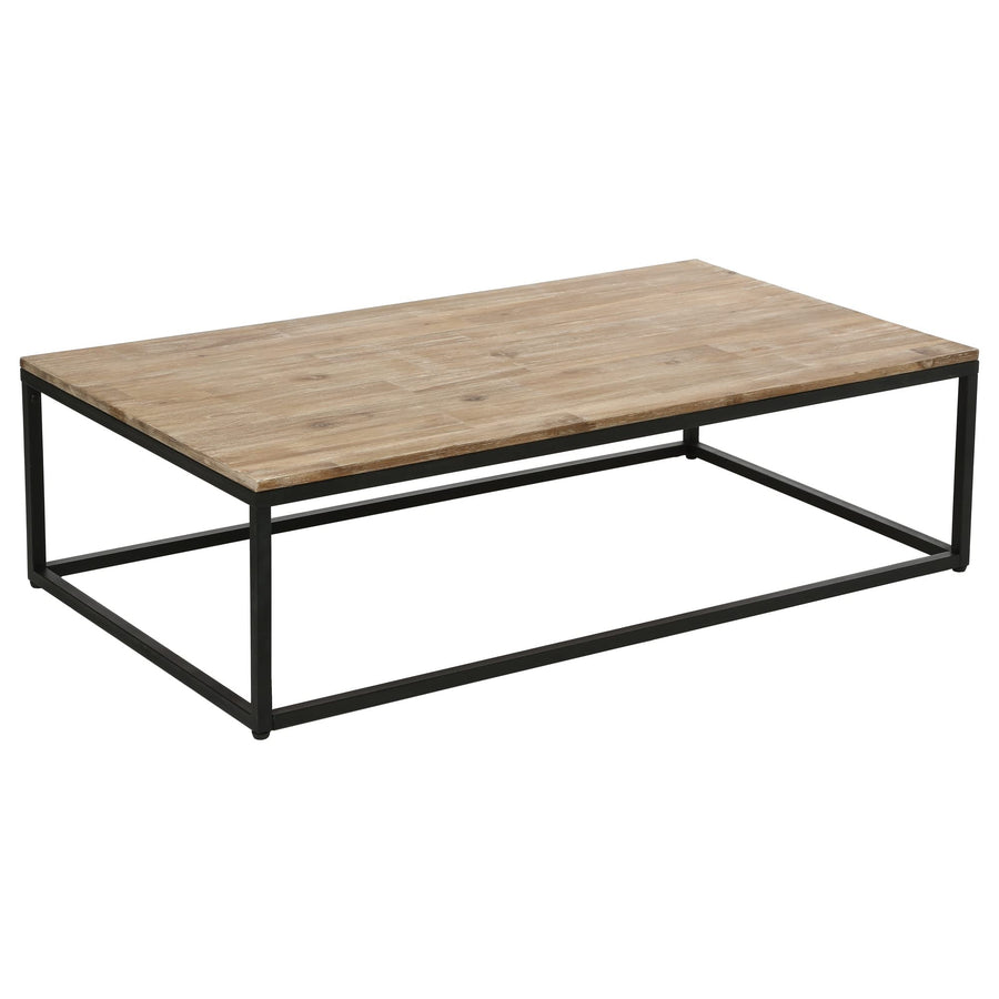 Atmosphera - Table Basse Edena - métal & Bois d Atmosphera - Table Basse Edena - métal & Bois d'acacia