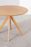 SKLUM Table à Manger Ronde en Bois (Ø100 cm) Sekiz Bois Naturel