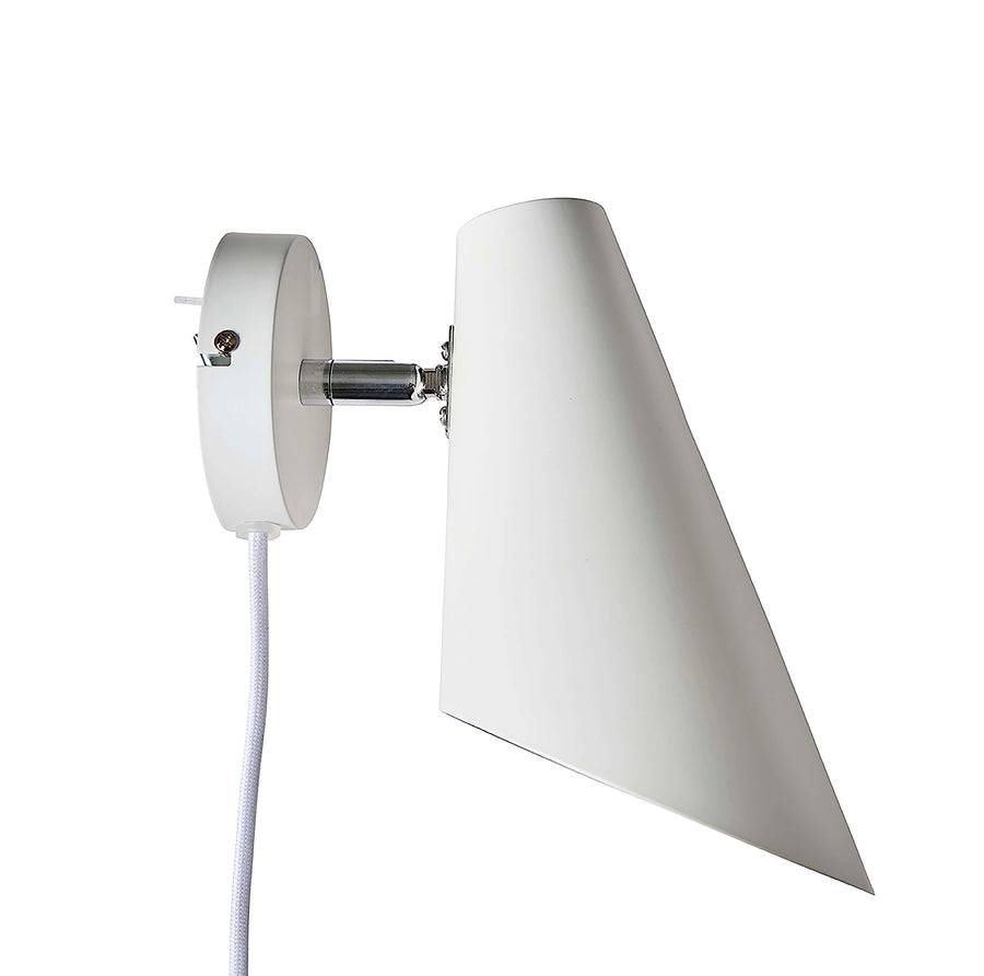 Dyberg Larsen - Applique murale Cale blanc mat - Métal - 35W - Intérieur - Design danois - Moderne - Lumière Dyberg Larsen - Applique murale Cale blanc mat - Métal - 35W - Intérieur - Design danois - Moderne - Lumière