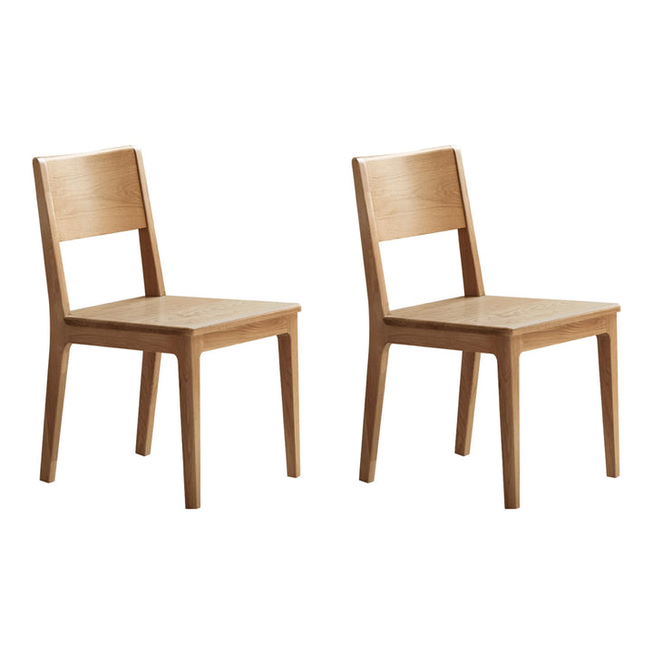 YESWOOD Lot de 2 Chaises de Salle à Manger, Chaises en Chêne Massif, Style Moderne Minimaliste, Chaises Assemblées pour Cuisine, Salon, Chambre, 44,8 x 54 x 80 cm, Chêne Naturel YESWOOD Lot de 2 Chaises de Salle à Manger, Chaises en Chêne Massif, Style Moderne Minimaliste, Chaises Assemblées pour Cuisine, Salon, Chambre, 44,8 x 54 x 80 cm, Chêne Naturel
