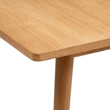 Table à Manger Extensible Digha - L.200-250 - Naturel - Bois - Atmosphera créateur d'intérieur