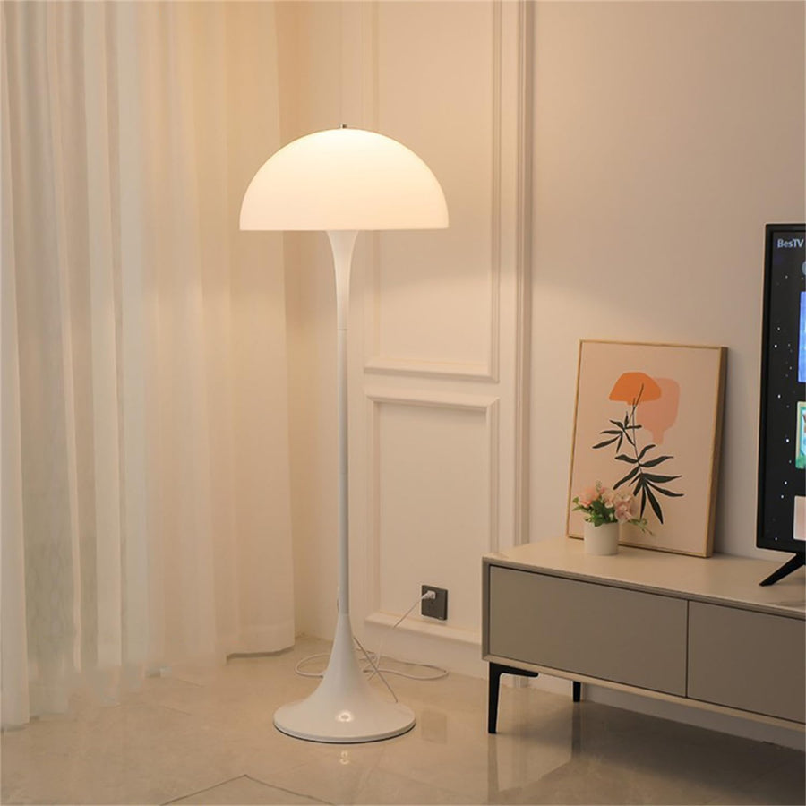 Lampes Standard de Salon Lampadaire Moderne pour Salon Champignon Semi-Circulaire pour Chambre Abat-Jour Rond en Acrylique Blanc Champignon Lampe de Lecture sur Pied pour Coin de c Lampes Standard de Salon Lampadaire Moderne pour Salon Champignon Semi-Circulaire pour Chambre Abat-Jour Rond en Acrylique Blanc Champignon Lampe de Lecture sur Pied pour Coin de c