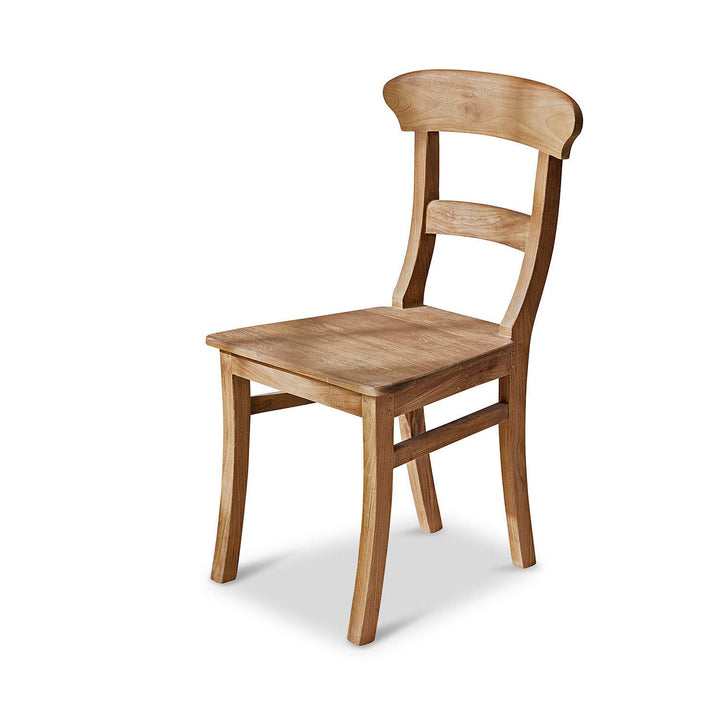Loberon Chaise Masters - Bois de Teck revalorisé - H/L/P env. 92/52 / 52 cm - Marron Vieilli, Marron Vieilli Loberon Chaise Masters - Bois de Teck revalorisé - H/L/P env. 92/52 / 52 cm - Marron Vieilli, Marron Vieilli