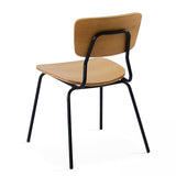 Oviala Lot de 2 chaises en Bois Vintage