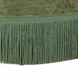 Paris Prix Atmosphera Créateur d'intérieur - Fauteuil Chenille à Franges Alanya 71cm Kaki