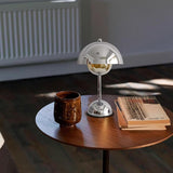 Hryx Lampe Champignon，Lampe De Chevet avec Contrôle Tactile, Lampe De Table en Champignon Dimmable Argent avec ，Chambre À Coucher, Salon, Étude, Chambre d'enfant, Bureau,B