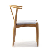 VS Venta-stock Pack 2 chaises Rustic, Couleur Chêne, Bois Massif, 55 cm (Longueur) 54,5 cm (Profondeur) 76 cm (Hauteur)