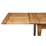 Biscottini Table à Manger Extensible 180x80x90 cm Made in Italy - Table Salle à Manger Extensible en Bois Massif - Table Bois Salle a Manger