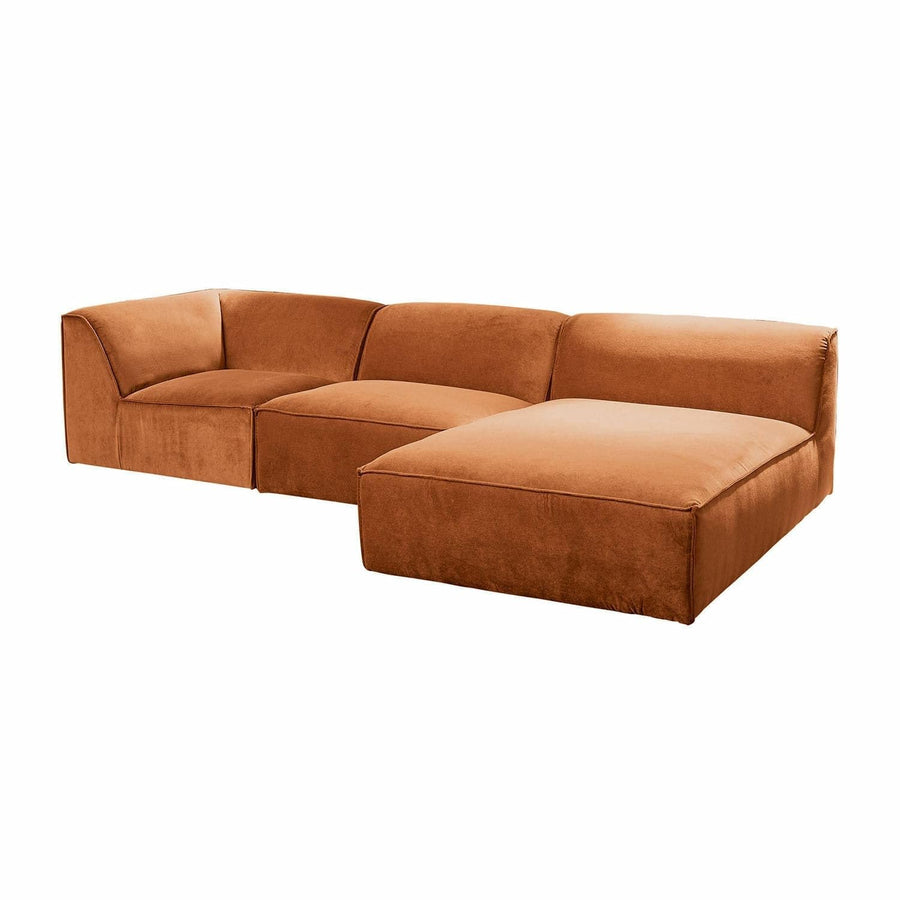 Loberon McLean Canapé au design élégant et intemporel - Rembourrage confortable - Éléments réglables individuellement - Assise - Bois de pin - Bois de bouleau - Polyester - Orange Loberon McLean Canapé au design élégant et intemporel - Rembourrage confortable - Éléments réglables individuellement - Assise - Bois de pin - Bois de bouleau - Polyester - Orange