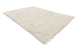 rugsx Flokati Tapis Grec en Laine, pour Le Salon, la Chambre à Coucher, la Chambre des Enfants, Couvre-lit, Couleur Naturelle, Haute qualité, Blanc 190x230 cm