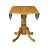 International Concepts T04-42DP Table ronde en chêne 106,7 cm