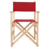 Aranaz Fauteuil Droit Pliant, Bois, Bordeaux 887, 51 x 46 x 86 cm