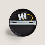 LEDKIA LIGHTING - Suspension Métal Furiko | Compatible Ampoules E27 220-240V | IP20 Intérieur | Aluminium et Acier | Câble Réglable 1560 mm | Design Industriel, Noir