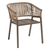 Hespéride - Lot de 2 fauteuils de Jardin Oriengo Miel & Praline