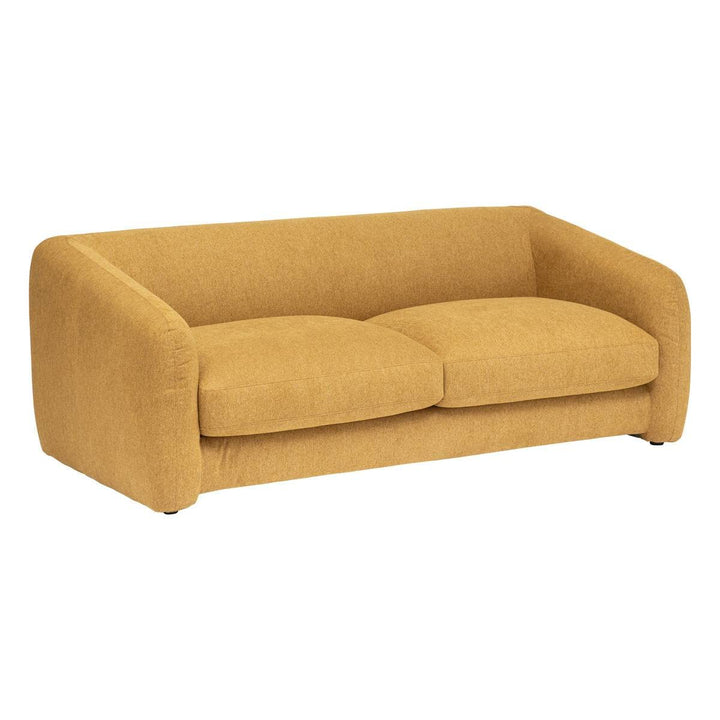 Atmosphera - Canapé Guppy - 3 Places - Jaune Ocre Atmosphera - Canapé Guppy - 3 Places - Jaune Ocre