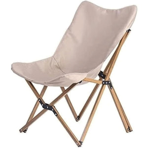 ZUMAHA Chaise de Camping en Tissu Oxford Polyester 600D, Chaise de Plage avec Support en Acier à Texture en Bois, Chaise Pliante détachable