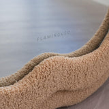 Flamingueo Miroir Mural - Miroir sur Pied, Miroir Asymétrique, Grand Miroir, Miroir Chambre, Miroir Vague, Miroir Mural Asymétrique, Miroir Irregulier