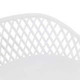 IDIMEX Lot de 2 tabourets de Bar IREK Chaise Haute pour Cuisine ou comptoir au Design Retro avec accoudoirs, en Plastique et métal Noirs, Hauteur d'assise 75 cm