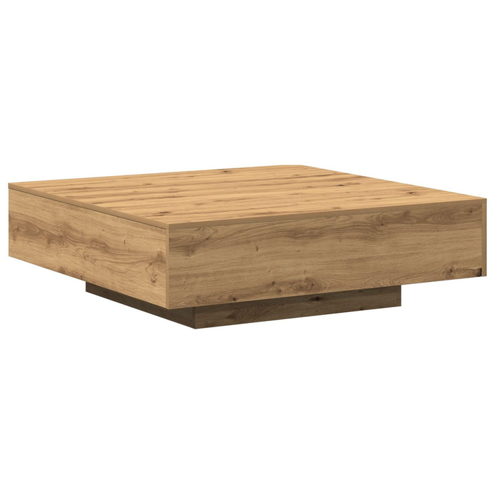vidaXL Table Basse Artisan en chêne 100x100x31 cm en Bois transformé vidaXL Table Basse Artisan en chêne 100x100x31 cm en Bois transformé