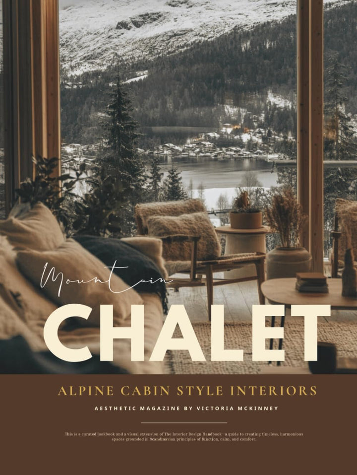 Mountain Chalet Interior Design Magazine: Winter Cabin Style Coffee Table Book & Après-Ski Living with Alpine Ski Chalets, Rustic Lodge Interiors, and ... Alps to Big Sky, Sun Valley, and Breckenridge