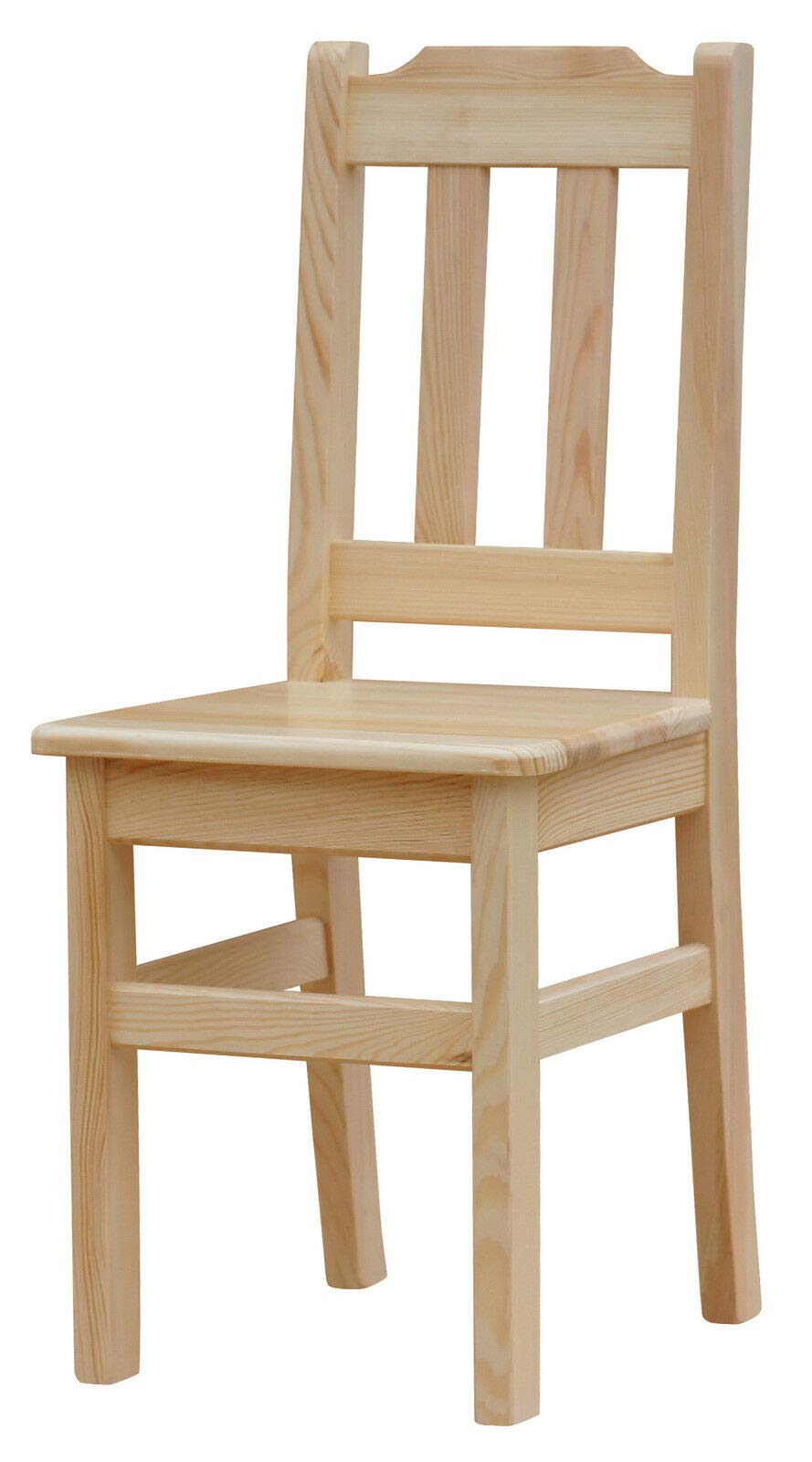 k koma Chaise laquée en bois de pin massif, parfaite pour la cuisine ou la salle à manger
