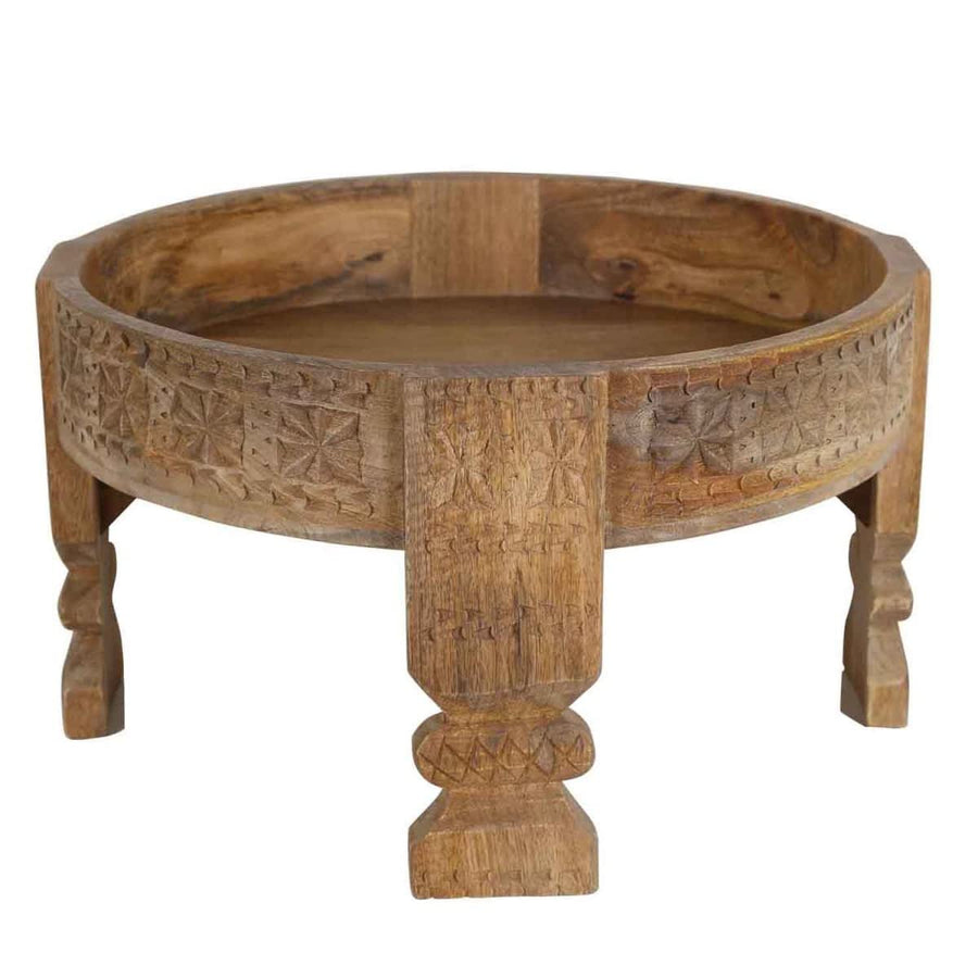 Casa Moro Table d´appoint Table Basse Marocaine Table de Chevet Ronde Bois Massif diametre 55 cm bohème Chic CAC30NR Casa Moro Table d´appoint Table Basse Marocaine Table de Chevet Ronde Bois Massif diametre 55 cm bohème Chic CAC30NR