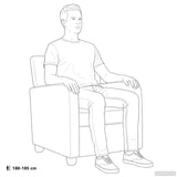 vidaXL Fauteuil Kaki Velours