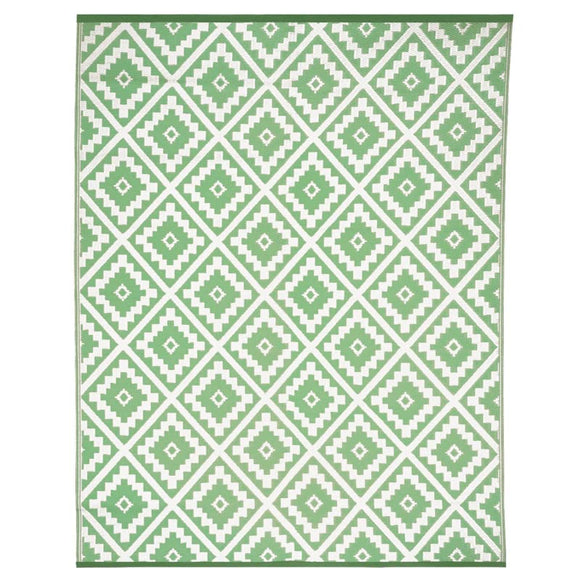 IDMarket - Tapis extérieur Bahamas Vert Sauge 180 x 280 CM