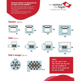 1A2T - Tapis Berbere - Grand Tapis Salon et Salle à Manger 270x370 cm Rouge - Tapis Design Scandinave Moderne Tapis Jute Geometrique Idéal pour la Salle à Manger, 3108