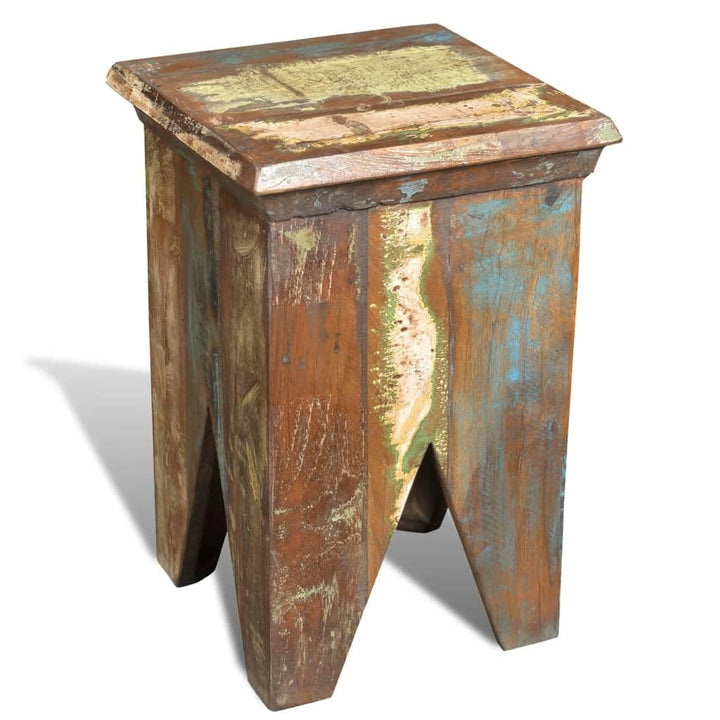 vidaXL Tabouret Bois de récupération Massif