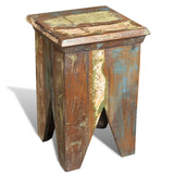 vidaXL Tabouret Bois de récupération Massif
