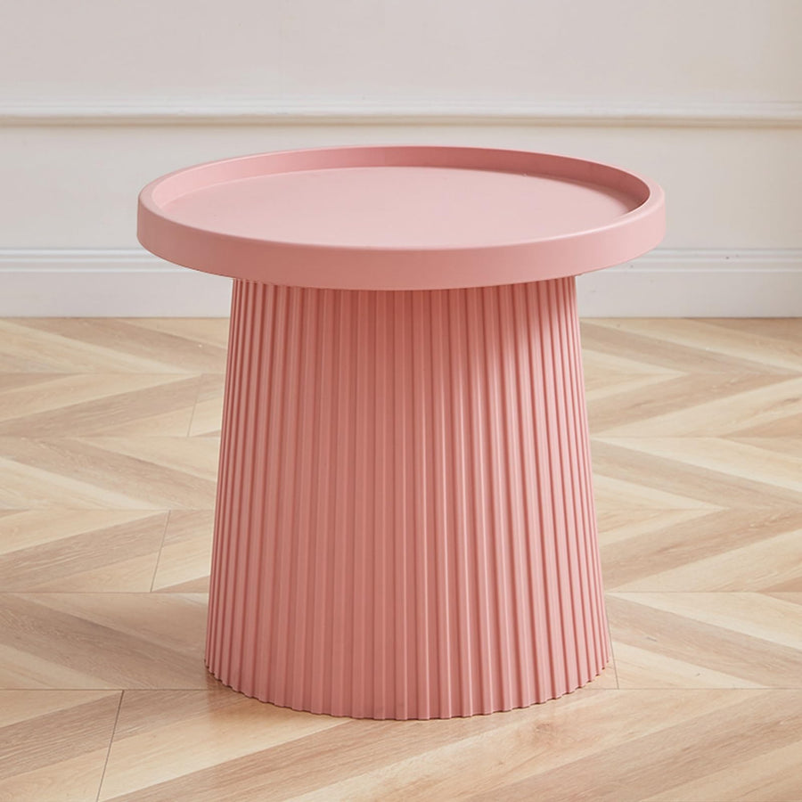 Table basse moderne de forme irrégulière pour salon et bureau - Petite table centrale abstraite avec design peu encombrant - Style milieu du siècle - Couleur rose Table basse moderne de forme irrégulière pour salon et bureau - Petite table centrale abstraite avec design peu encombrant - Style milieu du siècle - Couleur rose