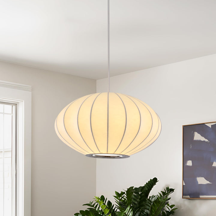 kaixunl Lustre moderne Tissu Suspension Lanterne Lustres Bulle Blanc Style Japonais Abat-jour En Imitation Soie Suspension Cocon Idéal Pour Les Salon Salle À Manger, Chambre et Couloir 30cm kaixunl Lustre moderne Tissu Suspension Lanterne Lustres Bulle Blanc Style Japonais Abat-jour En Imitation Soie Suspension Cocon Idéal Pour Les Salon Salle À Manger, Chambre et Couloir 30cm