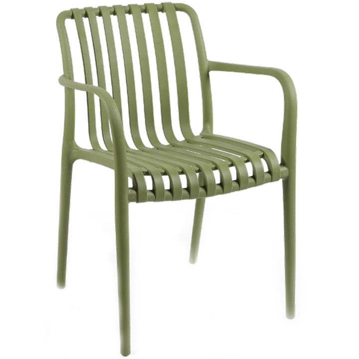 Decor Space Chaise Righe avec structure en aluminium, couleur unie de 50 x 56 x 80 cm (vert) Decor Space Chaise Righe avec structure en aluminium, couleur unie de 50 x 56 x 80 cm (vert)