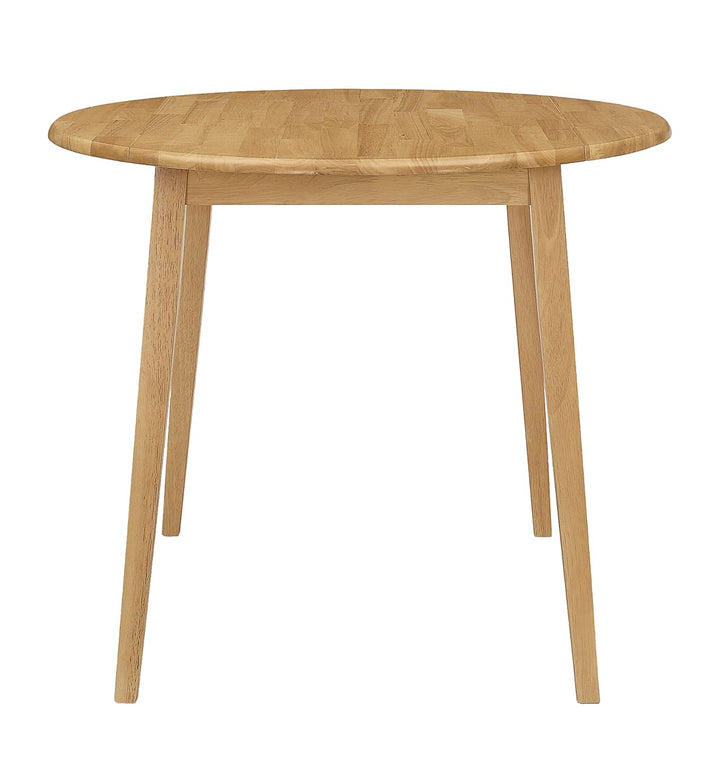 Hallowood Furniture Ledbury Petite Table de Salle à Manger Ronde Pliante en Bois Finition chêne, Table de Cuisine, Table à Manger, Table de Salle à Manger pour la Maison et Le café