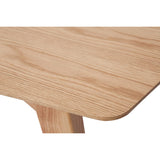 Miliboo Table Extensible rallonges intégrées rectangulaire en Bois Clair L180-230 cm Fifties