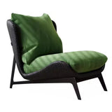 LYXXJRYBHD Fauteuil Lecture, Canapé Paresseux, Chaise de Salon, Chauffeuse avec Support Dorsal, Chaise de Méditation, pour Hôtel, Café, Chambre(Green)
